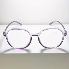 Stylish Polygonal Light Blocking Reading Glasses for Men & Women