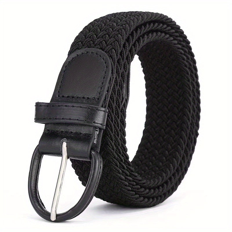Youth Elastic Twill Weave Belt Casual Quick-drying Breathable