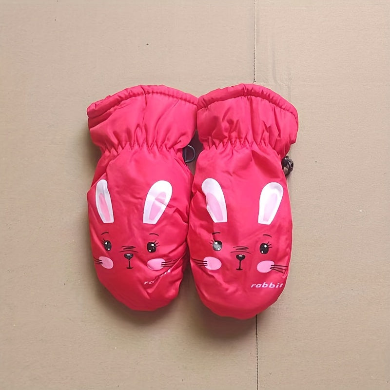 Winter Warm Skiing Gloves Waterproof Snow Playing Gloves