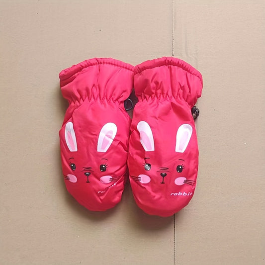 Winter Warm Skiing Gloves Waterproof Snow Playing Gloves