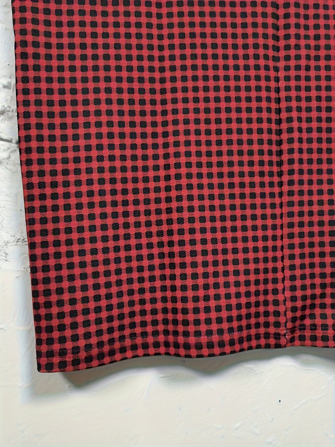 Women's Plus Plaid Print High Rise Bodycon Midi Skirt