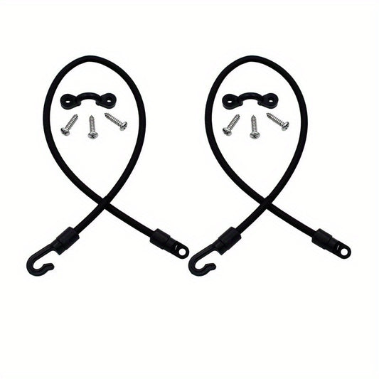 Rod Tamer Deck Mount Rod Straps - Secure Fishing Gear with Bungee Cord
