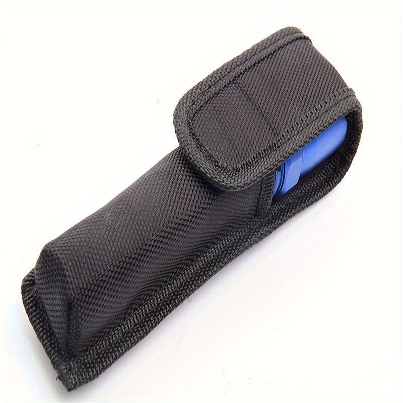 Nylon Flashlight Pouch Molle System Torch Holster Outdoor Use