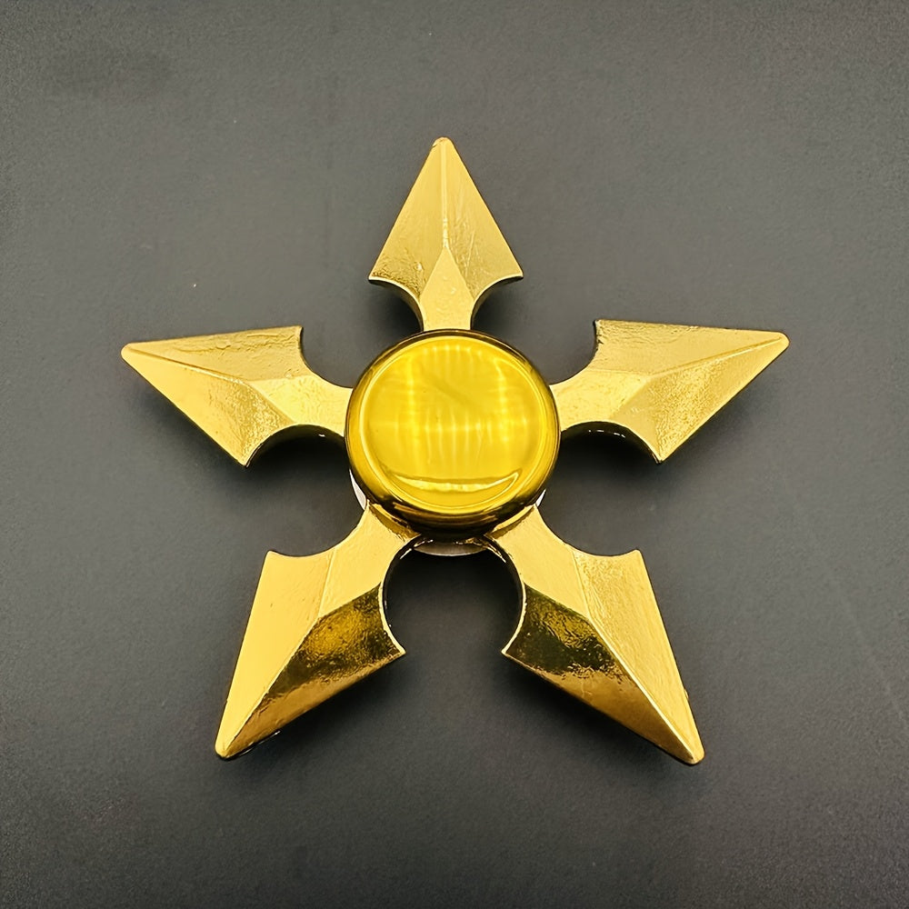 Colorful Zinc Alloy Fidget Spinner Durable Portable Hand Gyroscope