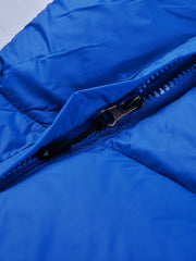 Men's Warm Hooded Coat Thick Zip Padded Windproof Jacket