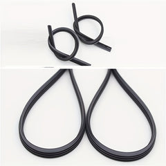 2PCS Silicone Car Bus Universal Windshield Wiper Refill