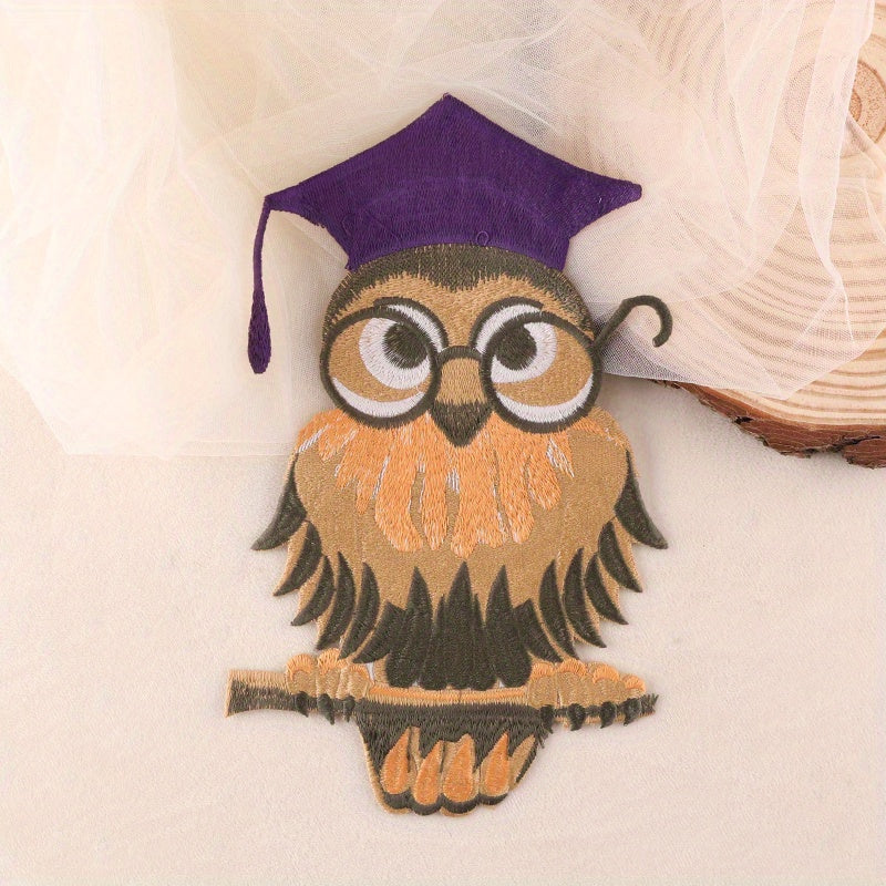 Girls Boys Teen Owl Embroidery DIY Patch for Clothes Backpack Hat