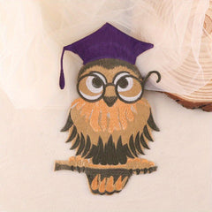 Girls Boys Teen Owl Embroidery DIY Patch for Clothes Backpack Hat