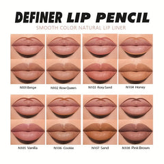 Matte Velvet Lipstick Pen Waterproof Nude Lip Gloss