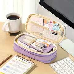 Large Capacity Pencil Pen Case Bag