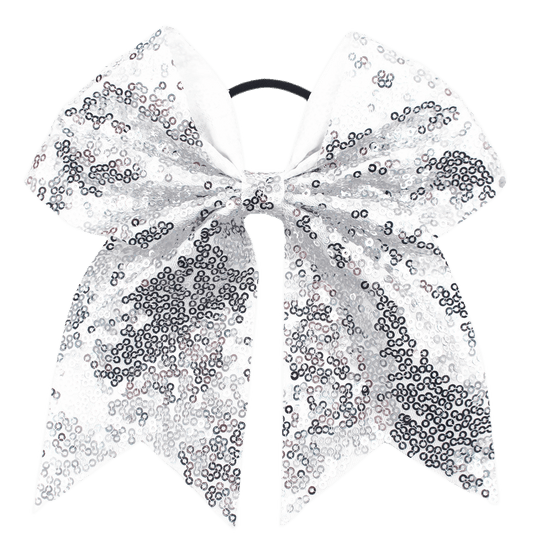 Cartoon Sequin Bow Hair Ties, Girls Hair Accessories, Holiday Gift