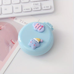 Cartoon Airbag Comb w/ Mirror Hair Brush