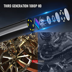 Handheld Borescope Endoscope Inspection Camera 6 LED Lights