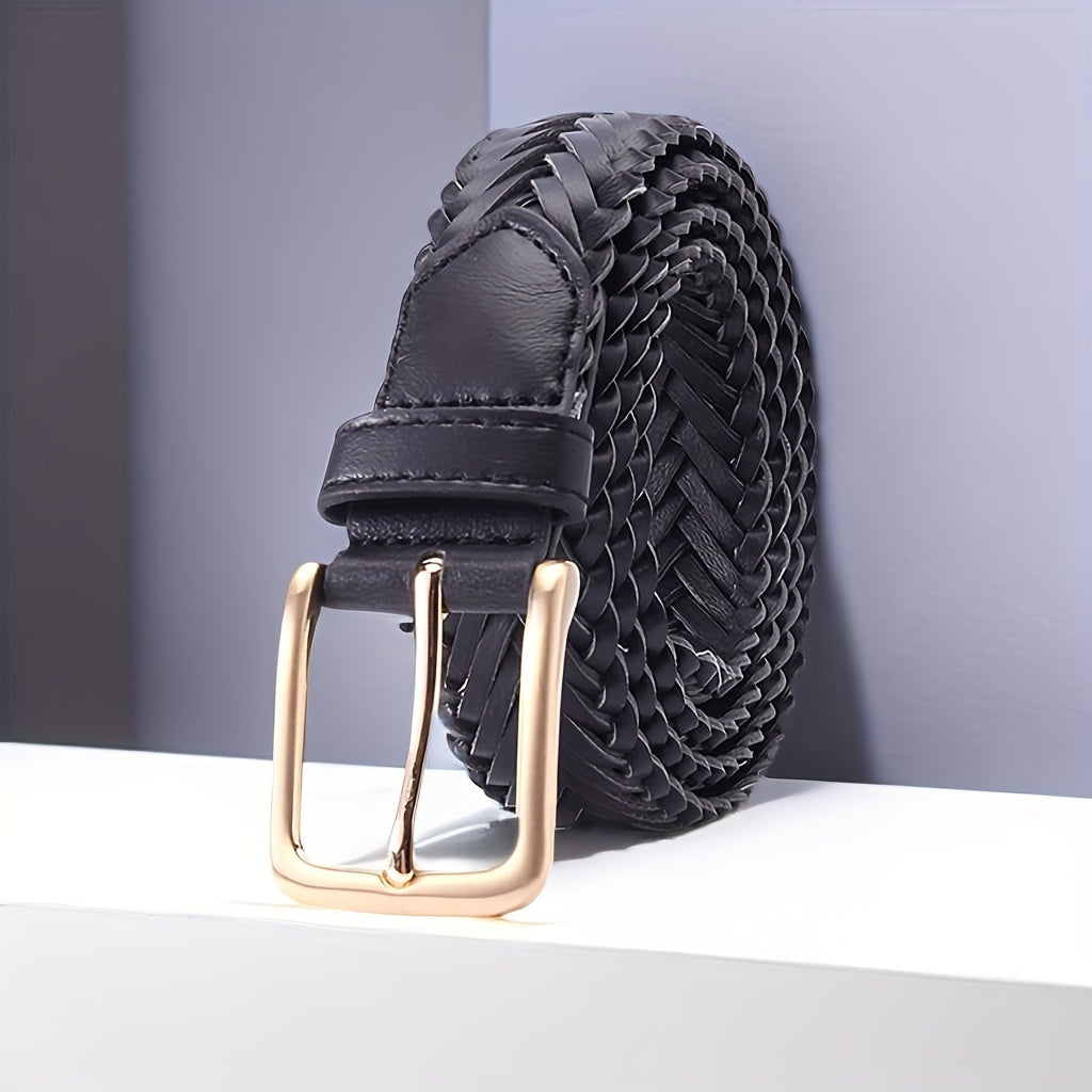 Men's Braided Belt for Pants Jeans