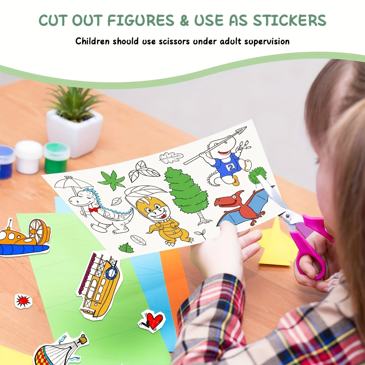 Graffiti Paper Roll for Coloring and Painting Gift