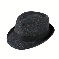 Sunshade Wide Brim Fedora Hat for Party Meeting