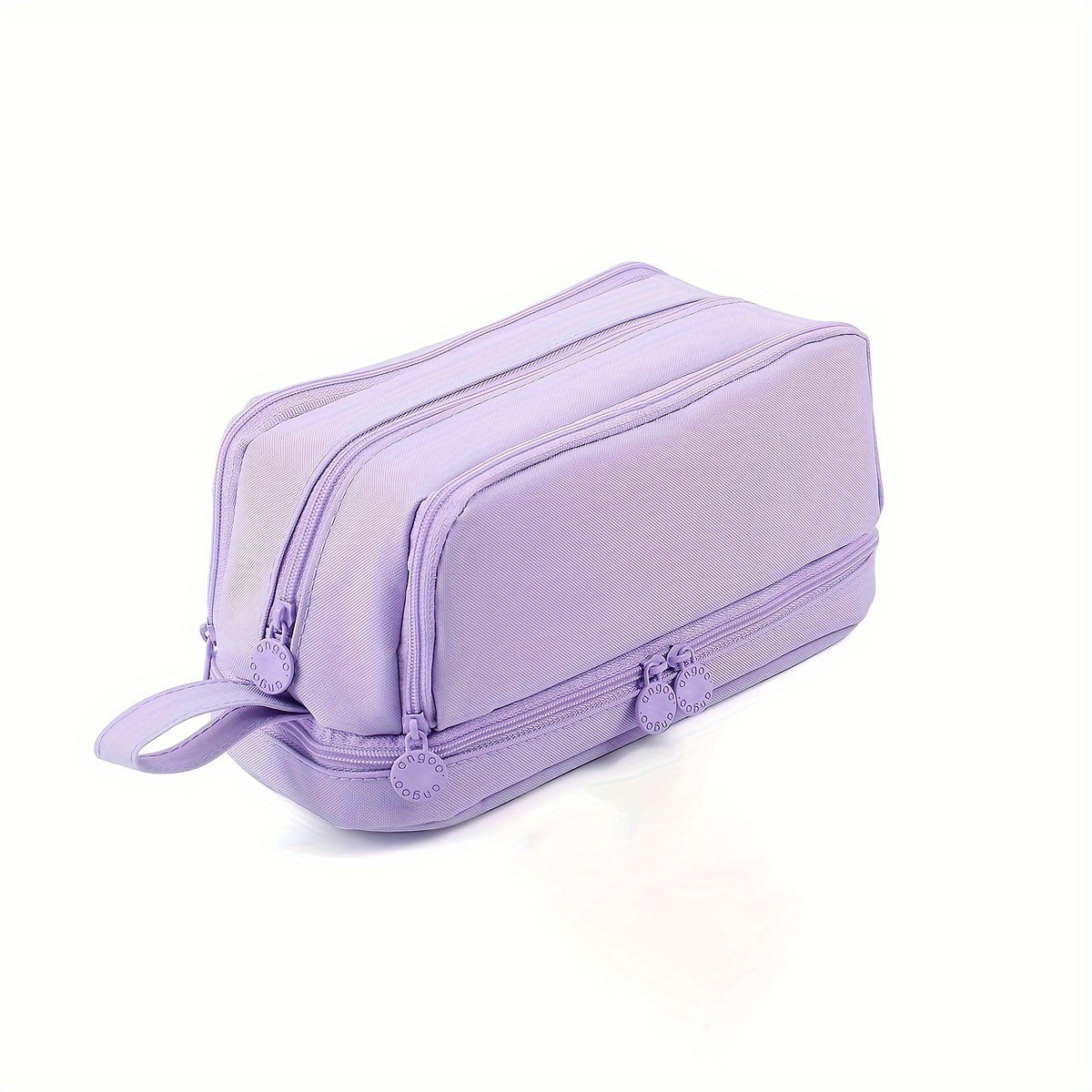 Large Pencil Case 4 Compartments Girls Boys Stationery Organizer Women Men