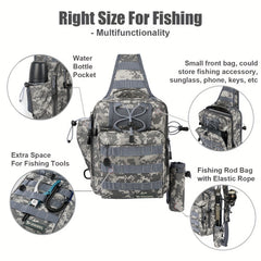 Waterproof Fishing Backpack with Storage Box