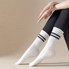 Non slip Yoga Socks Striped Silicone Dance Socks Breathable