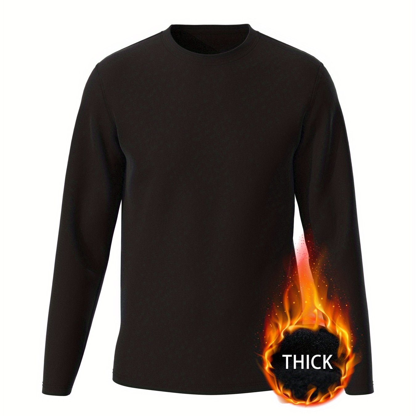 Men's Thermal Compression Long Sleeve Shirt for Sports Workout