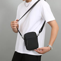 Men's Lightweight Small Messenger Bag Casual Mini Satchel Bag