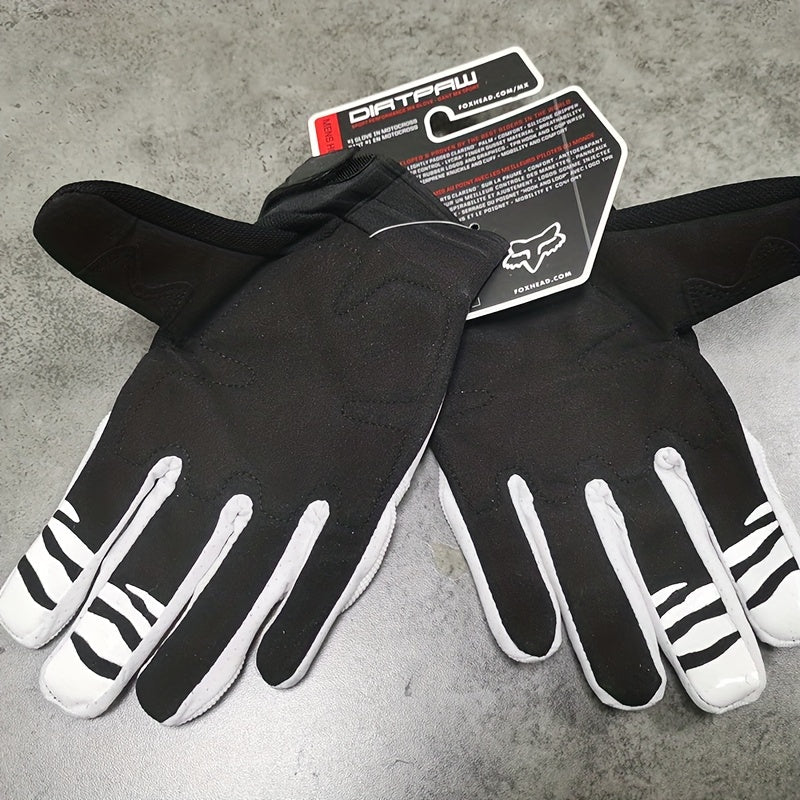 FOX Gloves Off road Motorcycles Mountain Cycling Sports Gray
