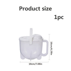Efficient Rice Washer & Strainer, Durable Plastic, Kitchen