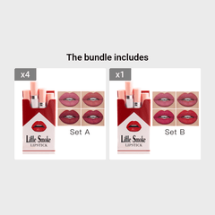 Long Lasting Matte Lipstick Set Hydrating Velvet Finish Gift for Women Girls