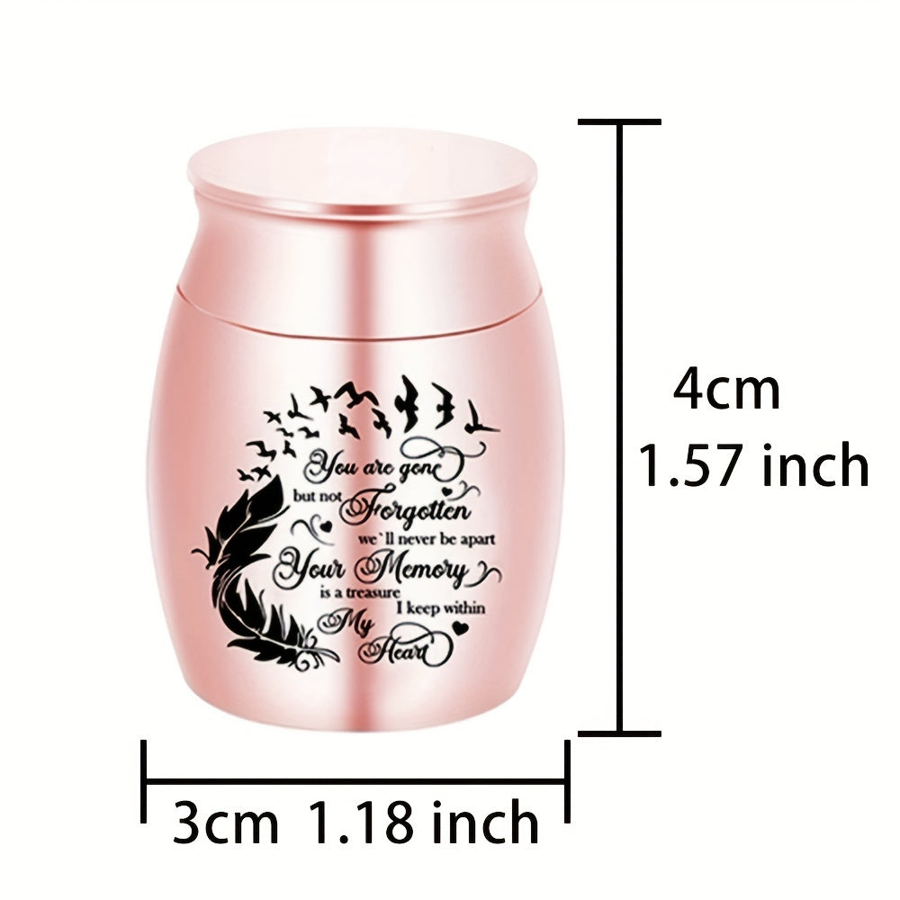 Stainless Steel Pet Urn for Dog or Cat Ashes