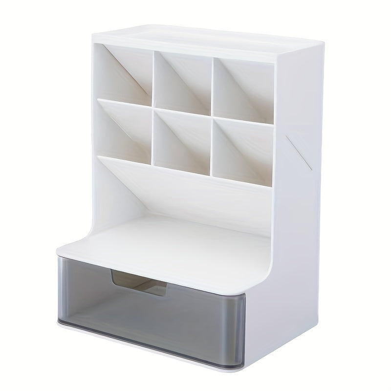 Plastic Makeup Storage Case Desk Organizer