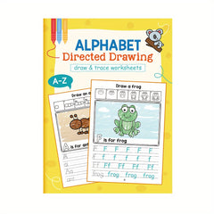 LACHILLY Alphabet Workbook Tracing Sheets Ages 4-8 Preschool & Kindergarten