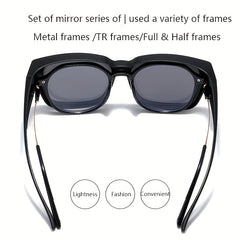Men's Oversized Sunglasses Anti Glare UV Protection for Outdoor Activities