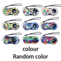 Fidget Controller for Stress Relief with Fingertip Pad & Handle
