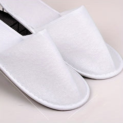 1pc Disposable Guest House Slippers Hotel Slippers Non-slip Bottom Slippers
