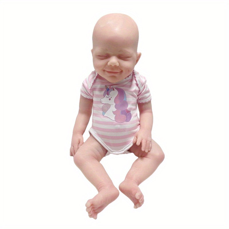 Silicone Mini Baby Soft Dolls for Children's Practice