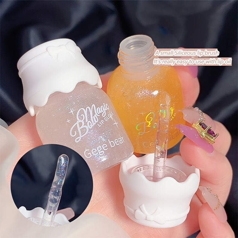 Hydrating Lip Gel Milk Jar Lip Balm Vitamin E Extreme Shine