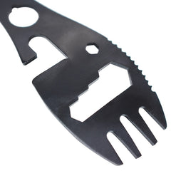 10 in 1 Spork Stainless Steel Utensil Can Opener Multi-Tool for Camping Hiking