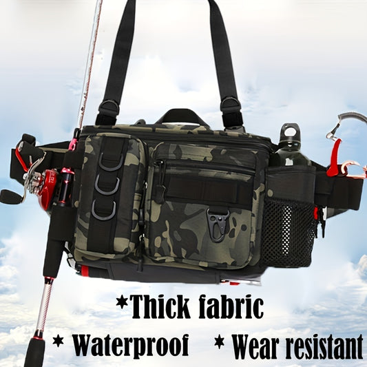 Waterproof Fishing Sling Pack with Pliers Storage