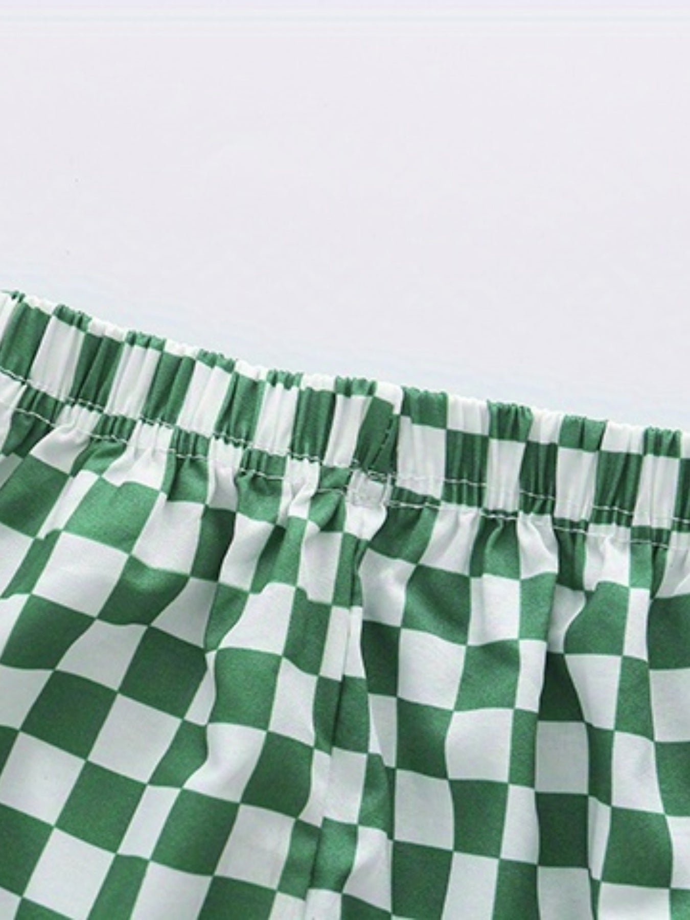 Boys Checkerboard Pants for Spring Summer