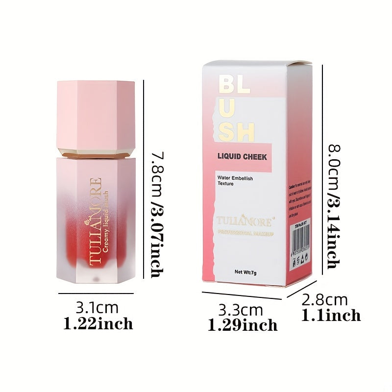 Moisturizing Liquid Blush Stick Lip Eye Cheek Natural Look Long Lasting