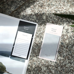 50-Sheet Tearable Sticky Week Monthly Planner Pad