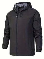Men's Lightweight Waterproof Windbreaker Jacket Coat for Spring Autumn