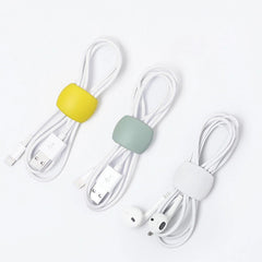 5pcs Cord Holder Cable Organizer Wire Manager Data Cable Storage