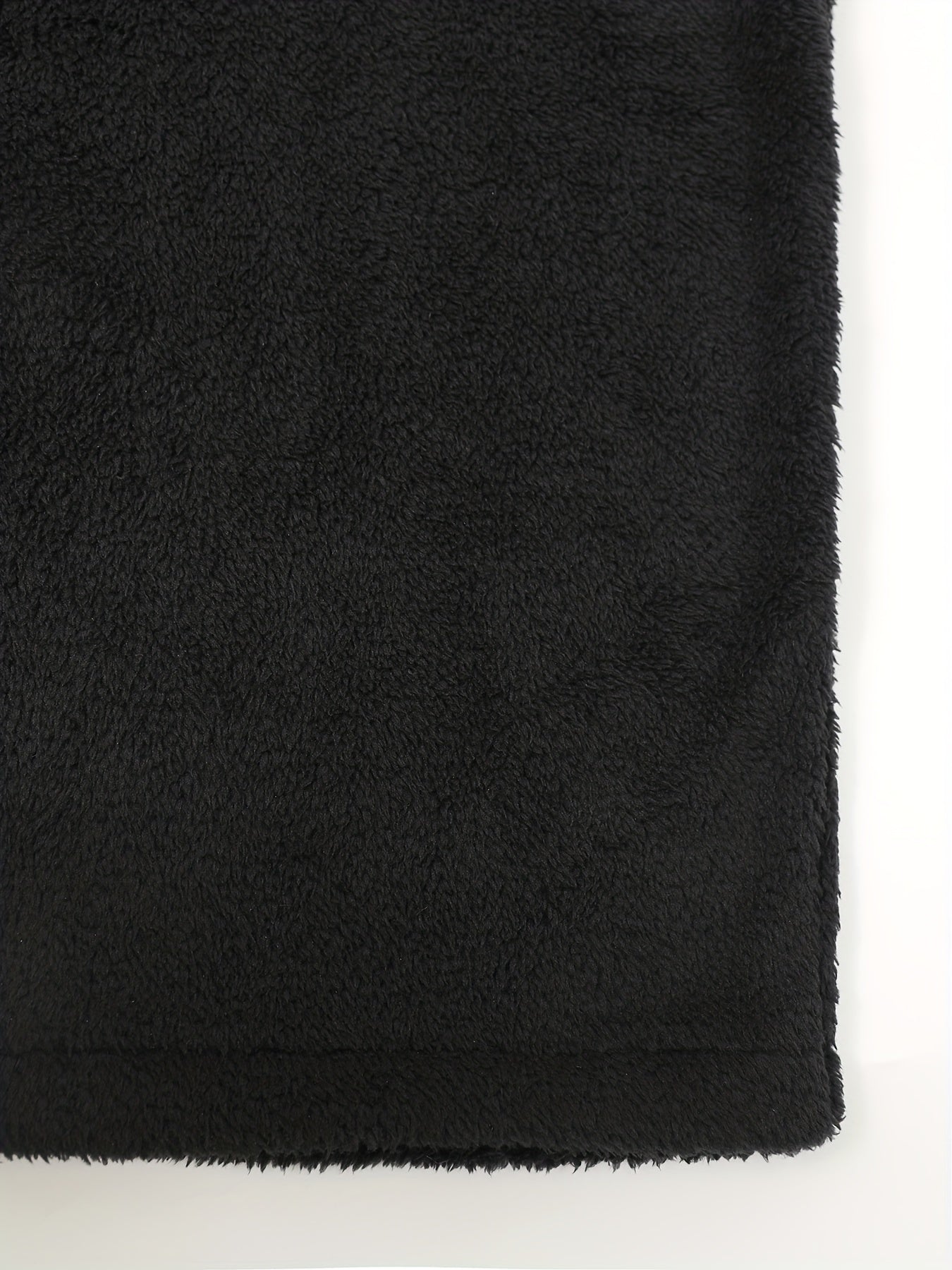  Fuzzy Fleece High Rise Straight Leg Pants