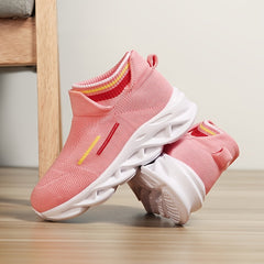Unisex Casual Sock Shoes Lightweight Slip-on Sneakers for Autumn/Spring