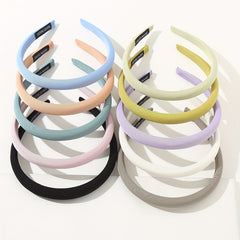Sponge Solid Headband Press Hair Clip Sweet Hair Accessories