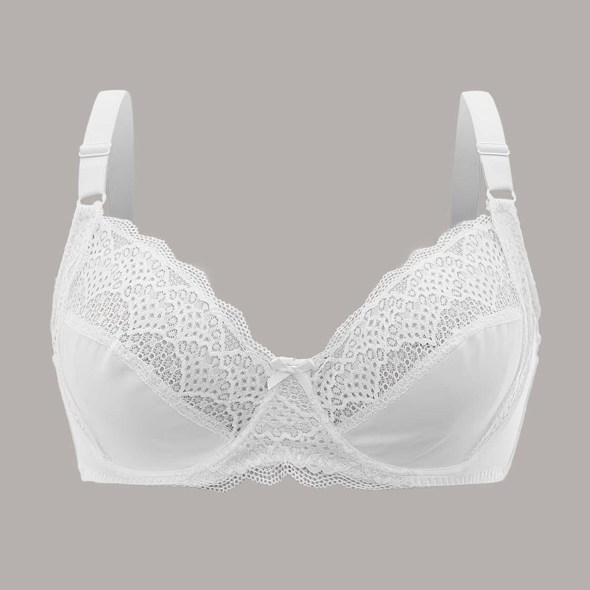  Lace Push Up Solid Bra Women's Sexy Medium
