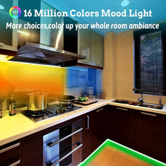RGB5050 Intelligent LED Strip Lights with Remote Control