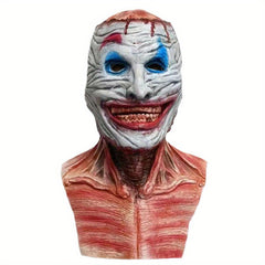 Bloody Double Skull Mask Latex Scary Rotten Helmet Full Halloween Carnival Mask