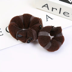 Bun Maker Foam Ring Shaper Ponytail Holder Hair Styler Sponge